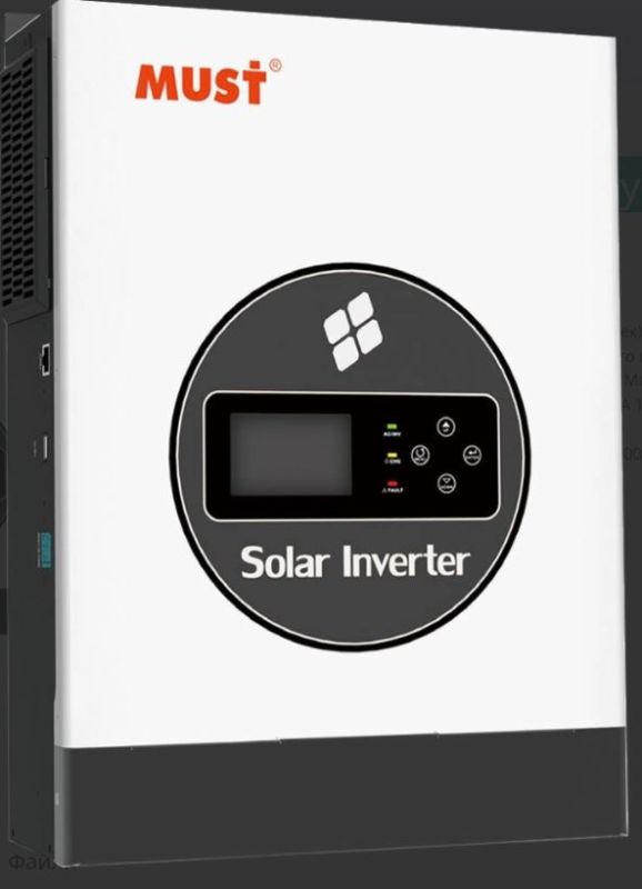 Інвертор MUST PV18-3624ECO однофазний чиста синусоїда