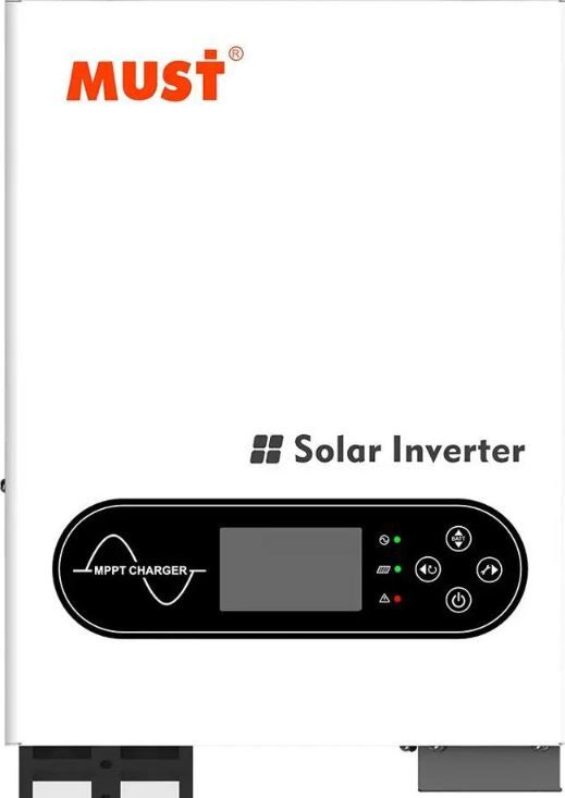 Інвертор MUST PV18-6048ECO 6000Вт 48В 100A однофазний чиста синусоїда