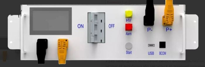 Cистема керування високовольтною батареєю Deye HVB750V/100A-EU 120-750V 100A