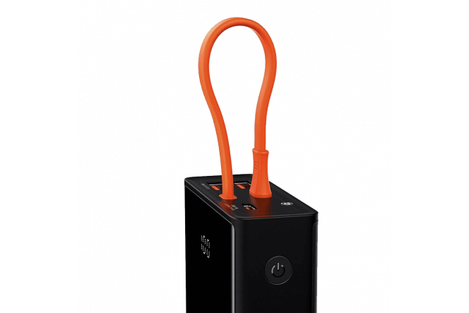 Батарея універсальна  Baseus Elf Digital Display 65W 20000mAh - Black (PPJL000001)
