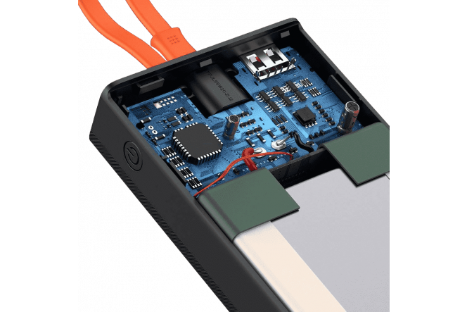 Батарея універсальна  Baseus Elf Digital Display 65W 20000mAh - Black (PPJL000001)