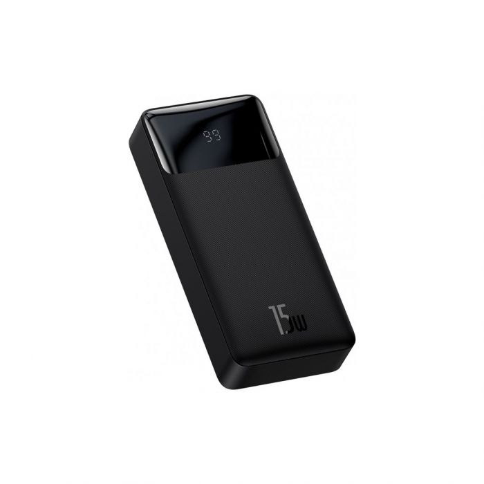 Батарея універсальна Baseus Bipow Digital Display 15W 30000mAh Black (PPDML-K01)