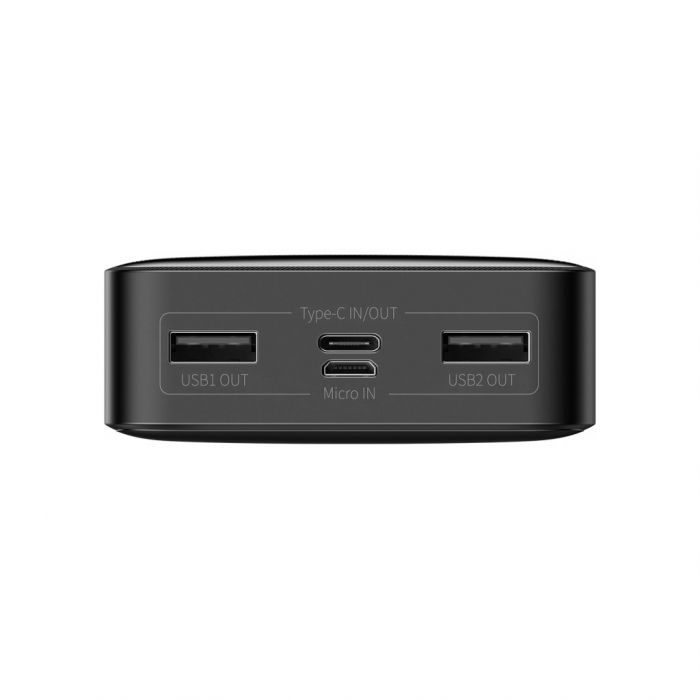 Батарея універсальна Baseus Bipow Digital Display 15W 30000mAh Black (PPDML-K01)