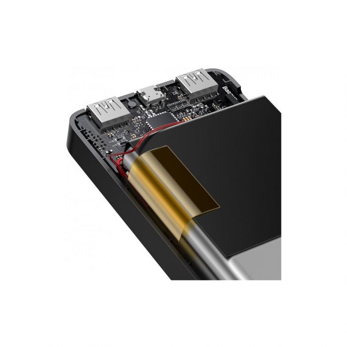Батарея універсальна Baseus Bipow Digital Display 15W 30000mAh Black (PPDML-K01)