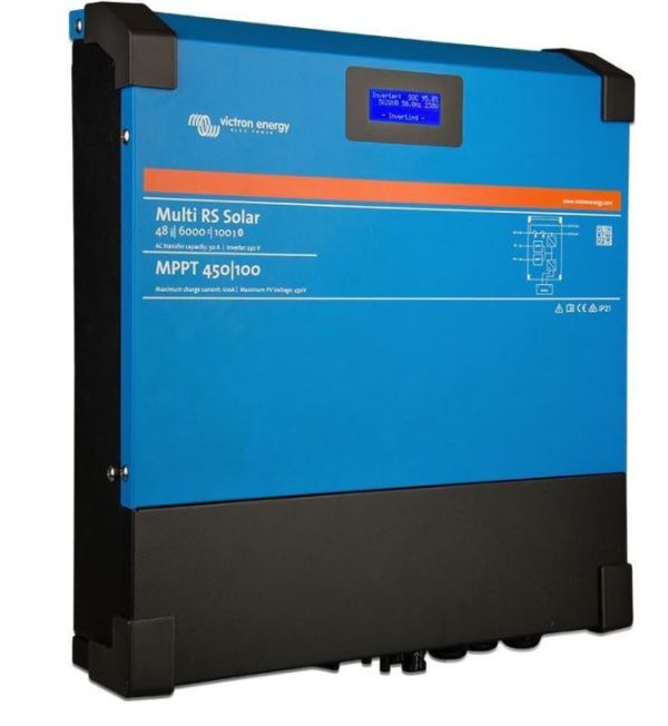 Автономний сонячний інвертор (off-grid) Victron Energy Multi RS Solar 48/6000/100-450/80