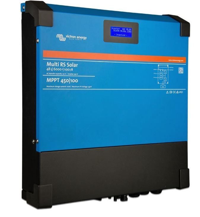 Автономний сонячний інвертор (off-grid) Victron Energy Multi RS Solar 48/6000/100-450/80