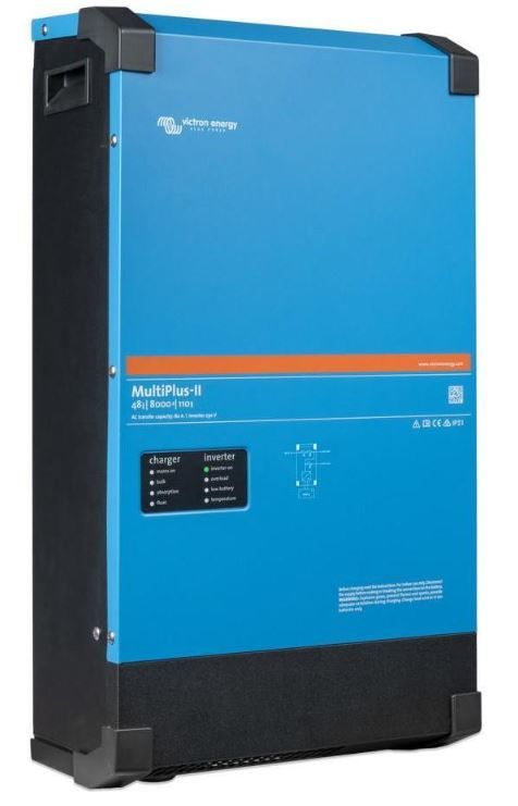 Інвертор VictronEnergy MultiPlus-II 48/8000/110-100 однофазний чиста синусоїда